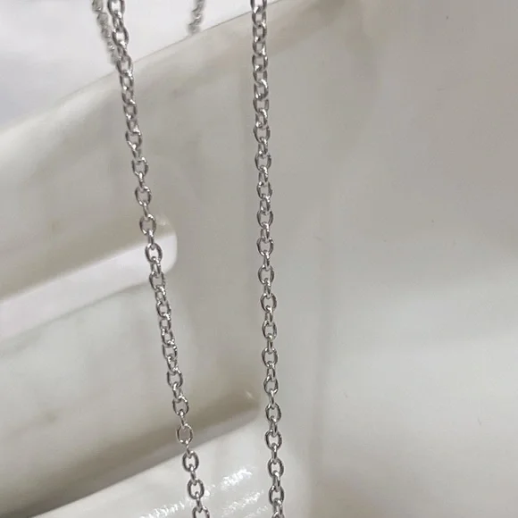 Cherry Tanzurine Zircon Sterling Silver Pendant Necklace - Picture 8 of 12